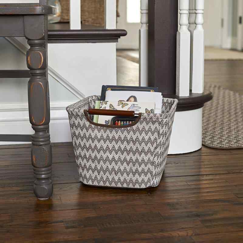 Tess Storage Bin I in Brown