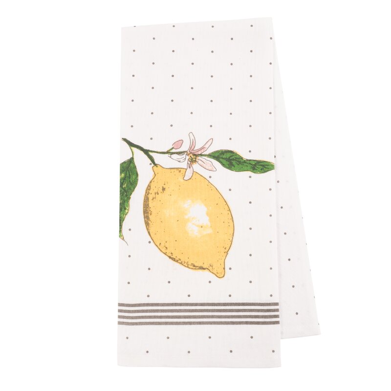 Lemon 4 Piece Dishcloth Set