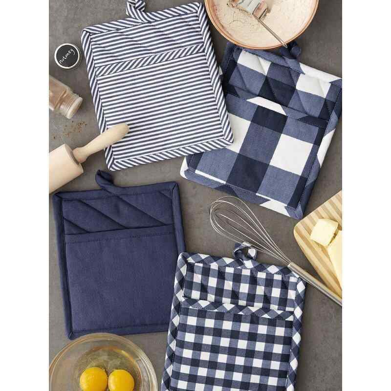 Design Imports 4-Piece Potholder Set