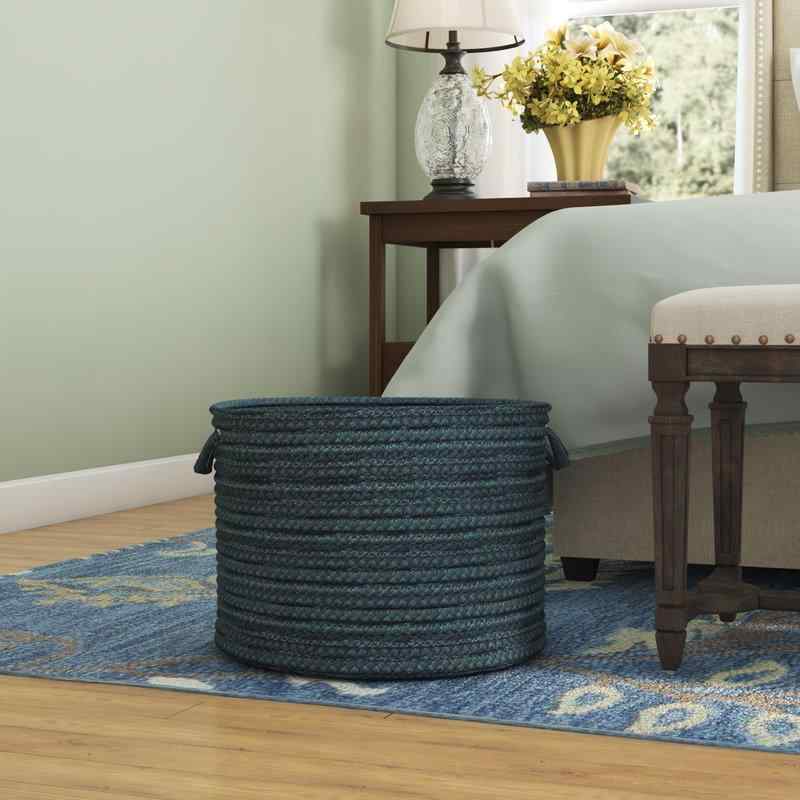 Indoor/Outdoor Braided Storage Basket