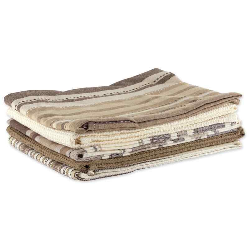 5 Piece Woven Dish Towel Set