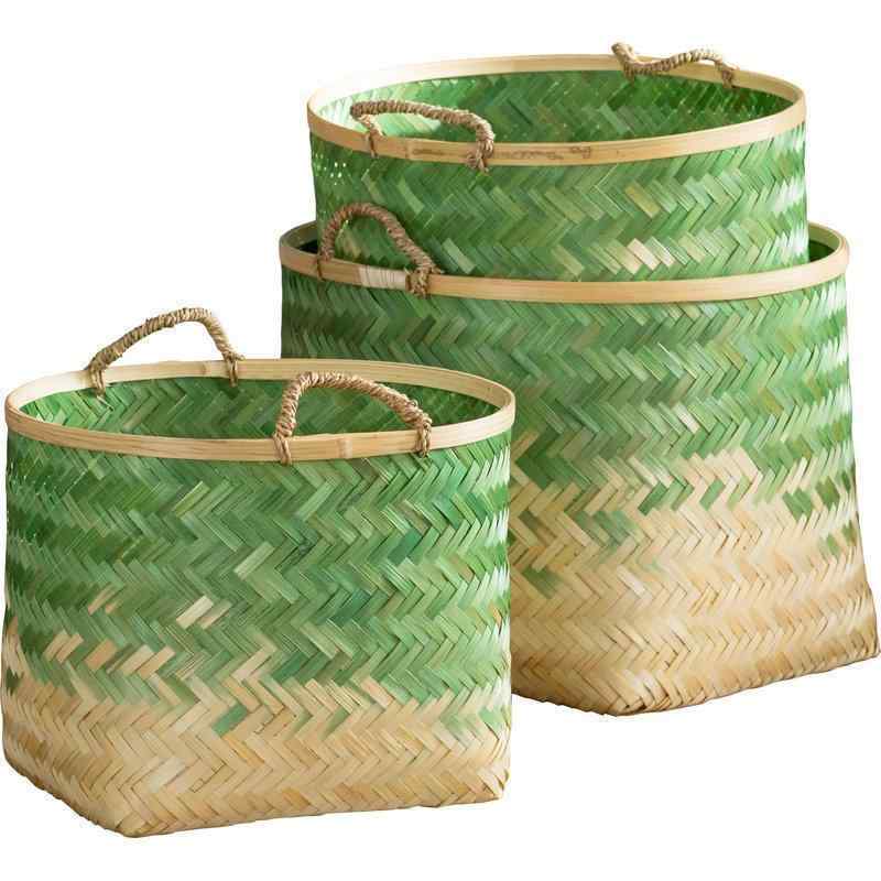 Molokai 3 Piece Decorative Basket Set