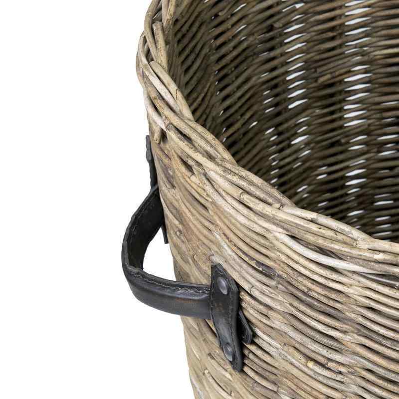 2 Piece Wicker Basket Set