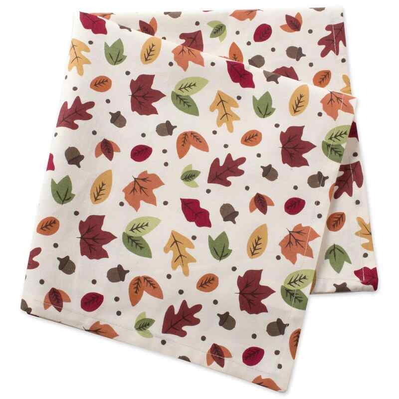 Vanover Leaves Falling Print 20" Cotton Napkin