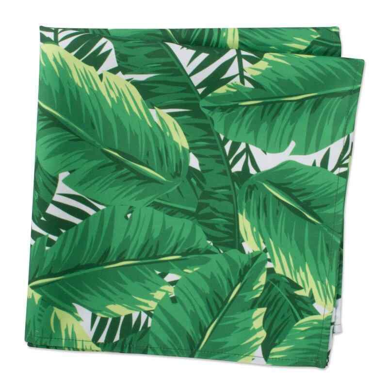 Hammer Banana Leaf Printed Outdoor 20" Napkin