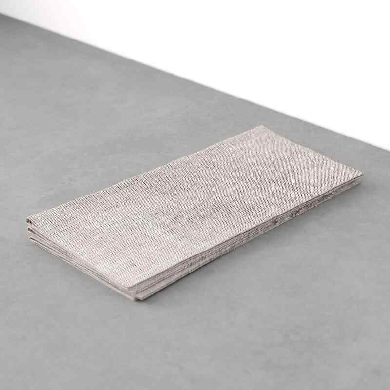 Maxwell Textured Twill Linen Dinner Napkin