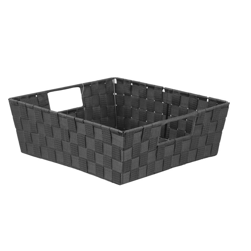 Strap Rectangle Non-Woven Fabric Basket