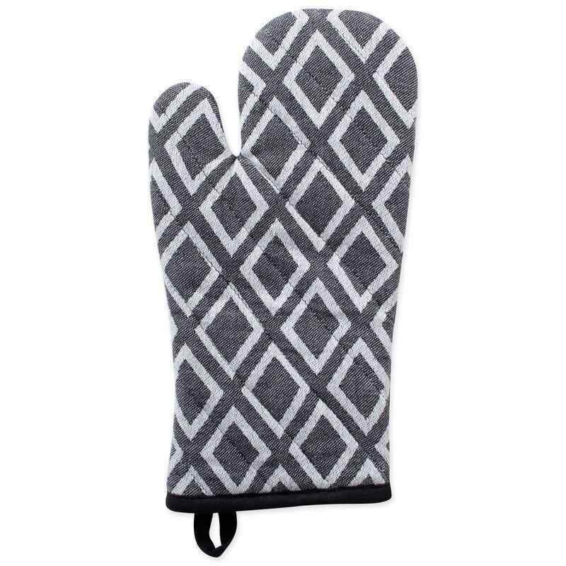 Design Imports Herringbone Oven Mitt